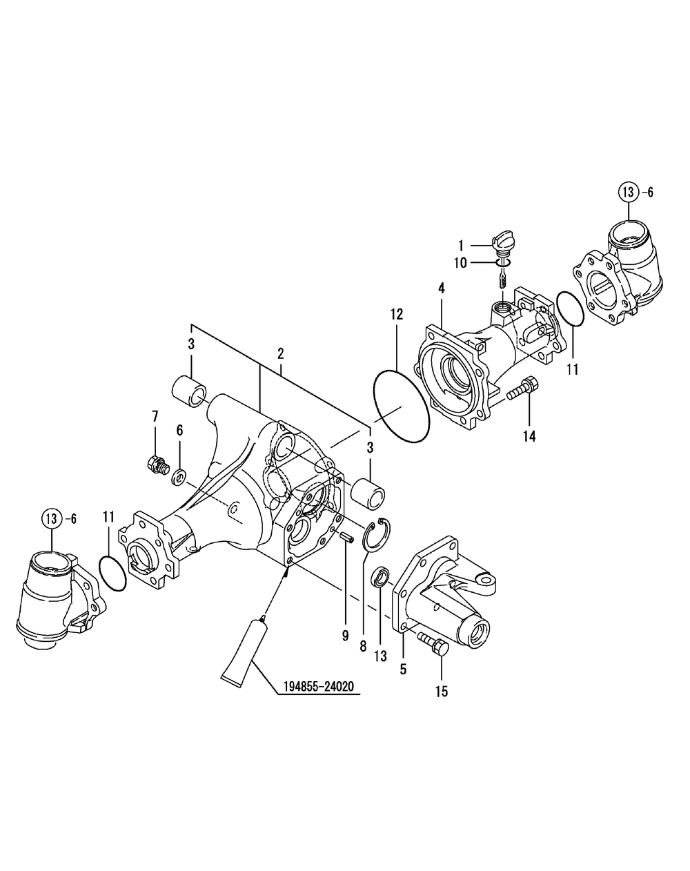 Front Axle Housing Diagram and Parts List for SX3100 54ALB4S727-54ALB4SW727-54ALB4SX727-54ALB4SY727-54ALB4SZ727-54AMB4S727-54AMB4SW727-54AMB4SX727-54AMB4SY727-54AMB4SZ727 Cub Cadet Lawn Tractor